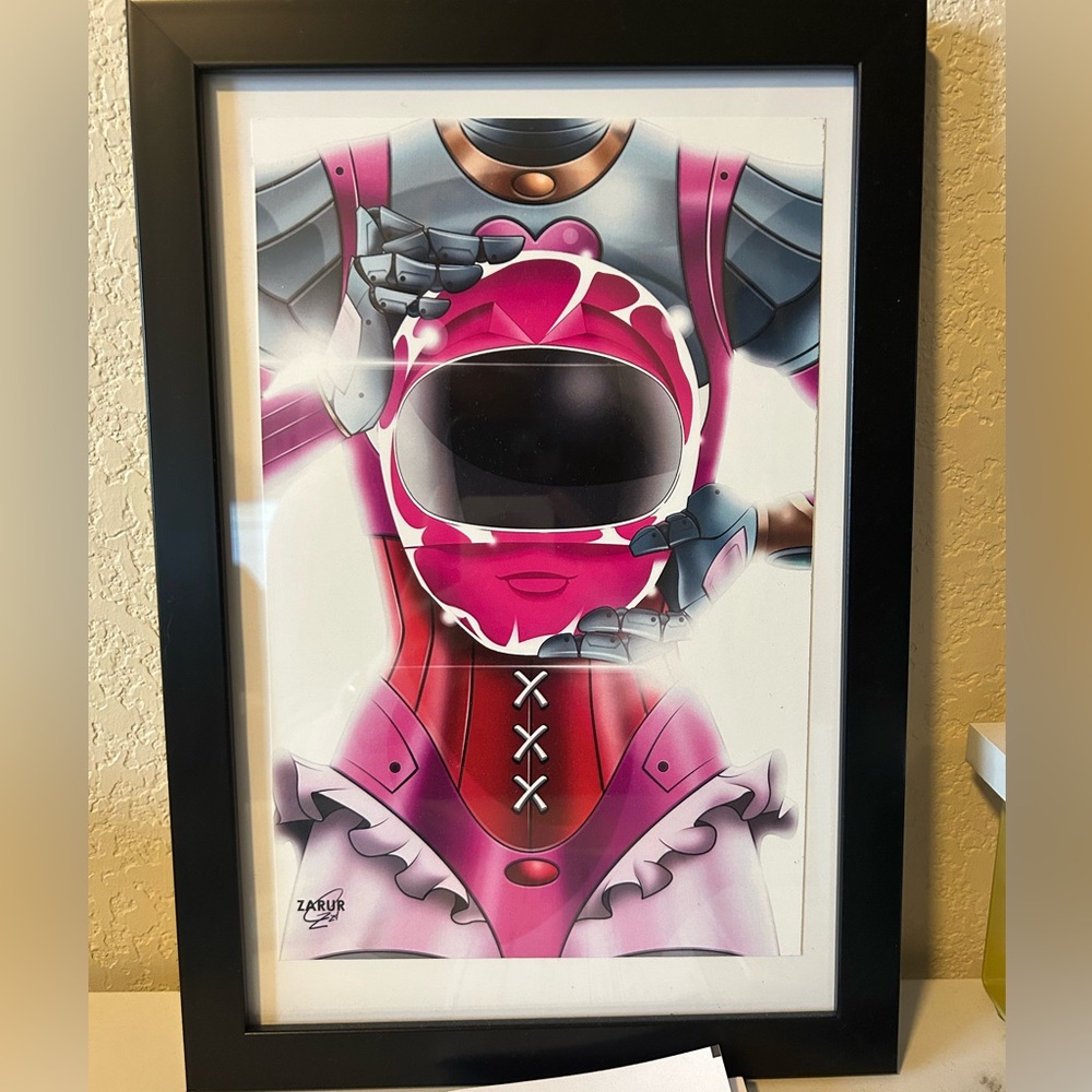 Power rangers zeo art print